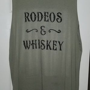 Rodeos and whiskey tank